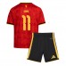 Belgia Jeremy Doku #11 Hjemmedraktsett Barn VM 2026 Korte ermer (+ Korte bukser)